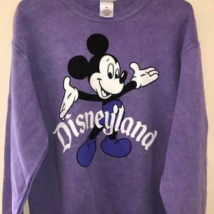 Retro style Mickey Disneyland sweatshirt MEDIUM